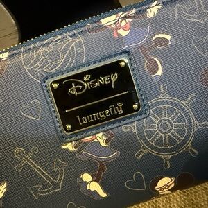 Loungefly Blue Disney Nautical Wallet
